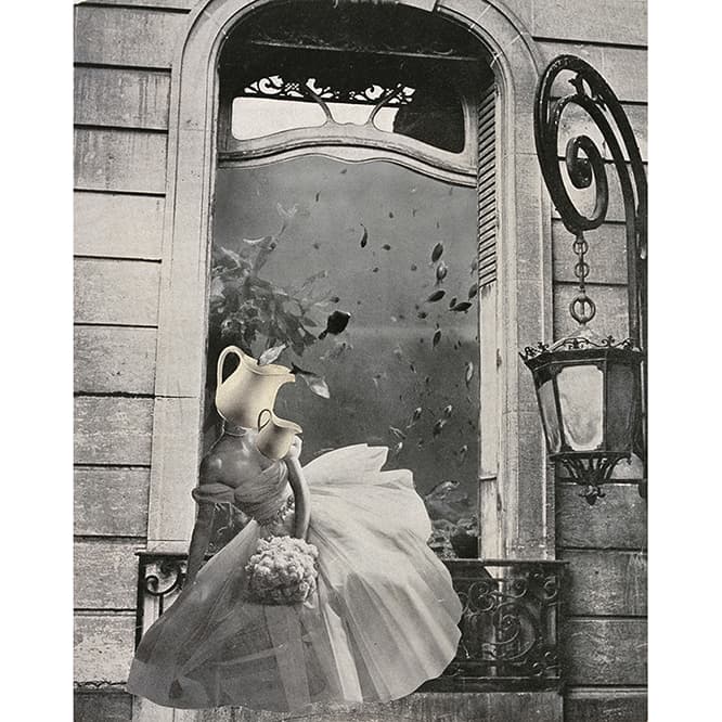 《水族館》©Okanoue Toshiko, 栃木県立美術館蔵