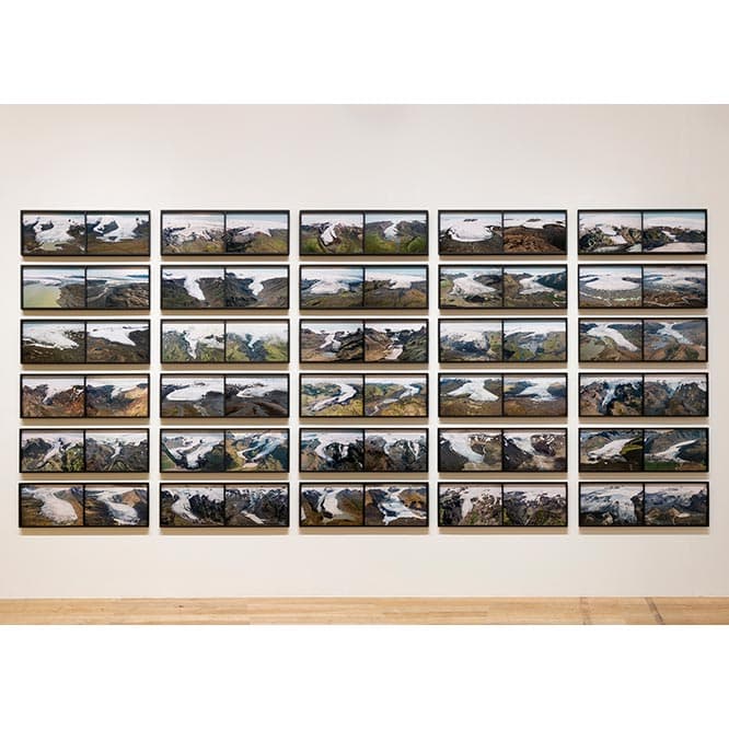 オラファー・エリアソン《The glacier melt series 1999/2019》（2019年）　Courtesy of the artist; neugerriemschneider, Berlin; Tanya Bonakdar Gallery, New York / Los Angeles  © 2019 Olafur Eliasson　Photo: Michael Waldrep / Studio Olafur Eliasson