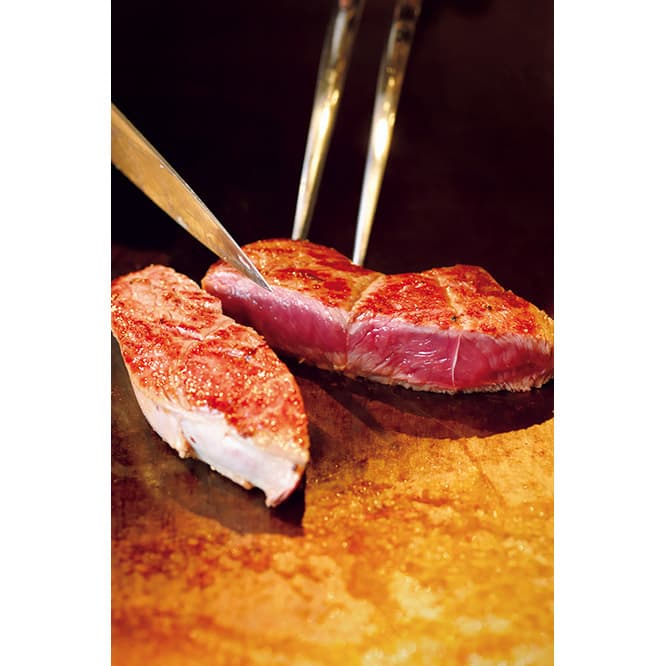 南三陸町産ラウンド（モモ肉）は150Gで3,400円。