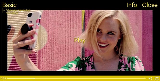 『BASIC』（2020／米国／3分）監督・脚本チェルシー・ディヴァンデズ
Image Credit: Kevin Walsh
https://mailchimp.com/presents/sxsw/basic