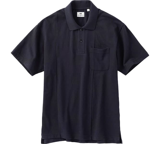 カノコプリントポロシャツ 2,990円（XS-4XL、2色展開）、一部店舗でのみ展開、XS、XXL-4XLはユニクロオンラインストアでのみ展開。