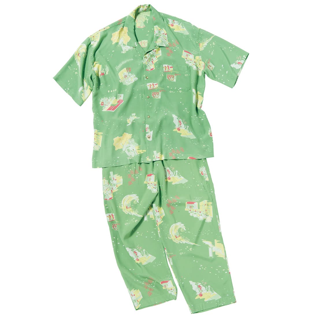 シャツ32,000円、パンツ30,000円