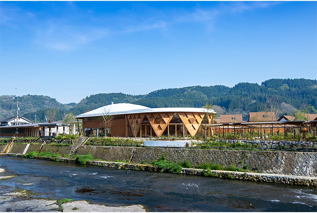 〈クアパーク長湯〉 ©Hiroyuki Hirai