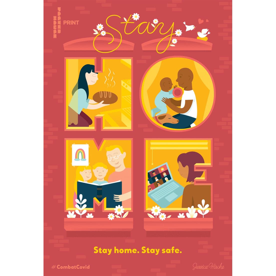ジェシカ・ヒッシュ《Stay Home》