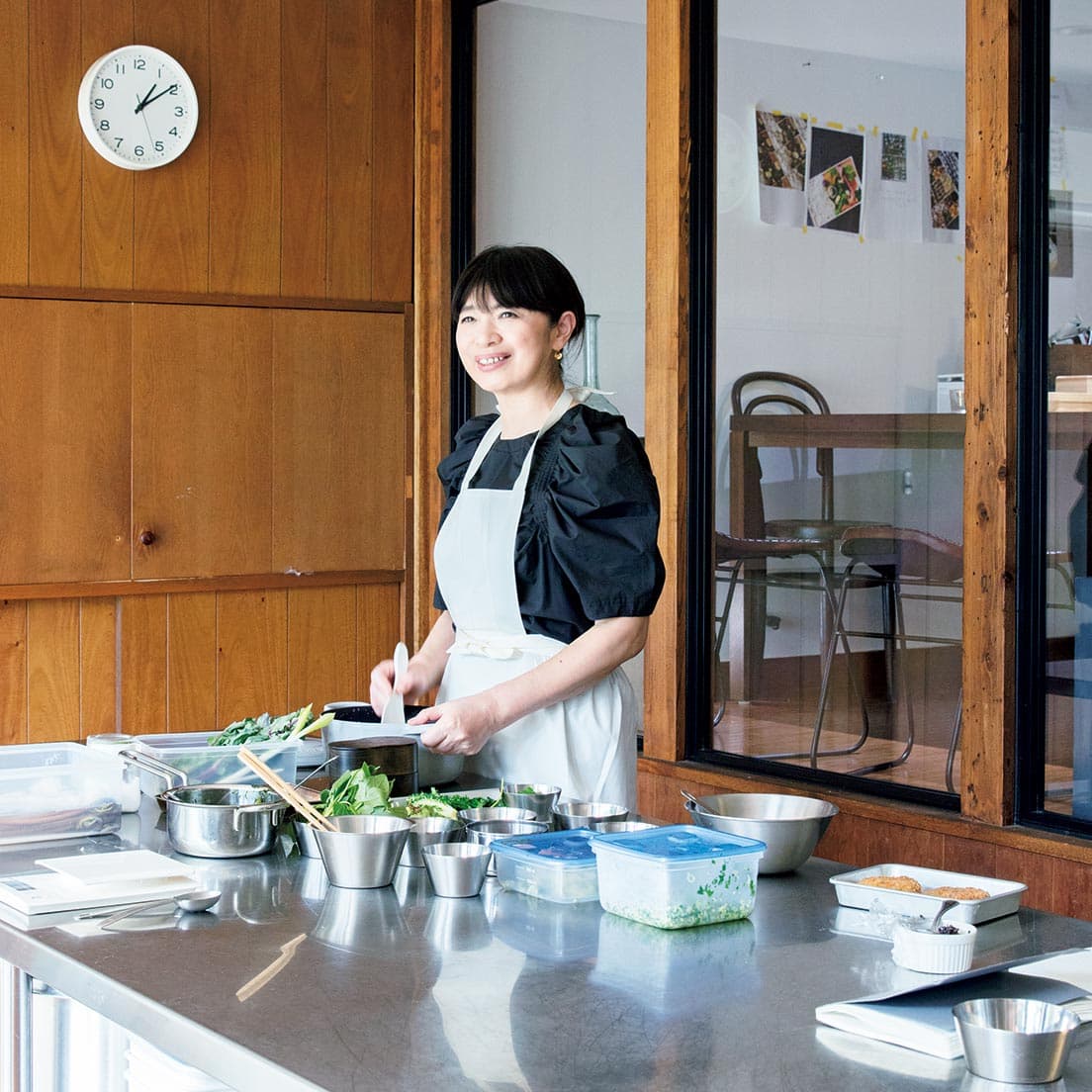 ほぼ毎日100人前後の弁当やケータリングを手がける山本さん。