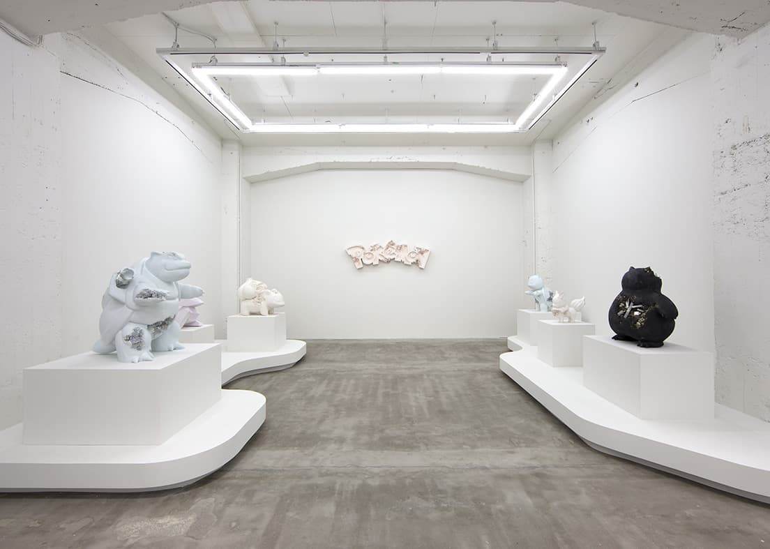 展示風景。©2020 Pokémon. TM, ® Nintendo. ©Daniel Arsham  Courtesy of NANZUKA
