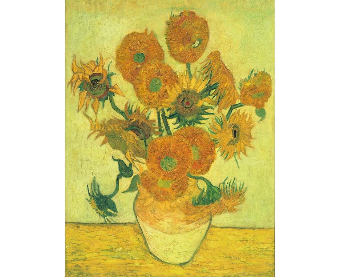 フィンセント・ファン・ゴッホ《ひまわり》1888年　油彩・キャンヴァス　100.5×76.5cm