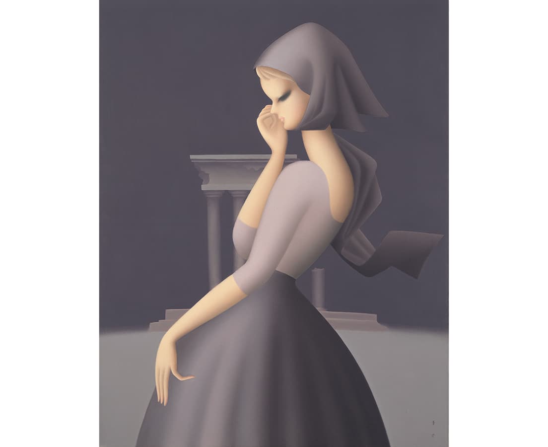 東郷青児《望郷》1959年　油彩・キャンヴァス　116.1×90.7cm©Sompo' Museum of Art, 19017