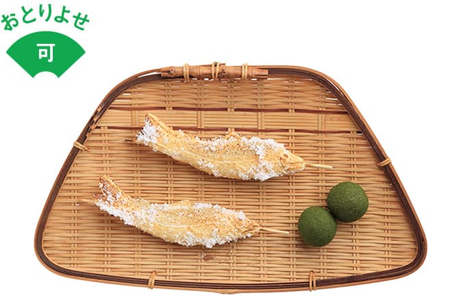 京のおやつと箸休め｜〈京菓子司 金谷正廣〉の香魚。