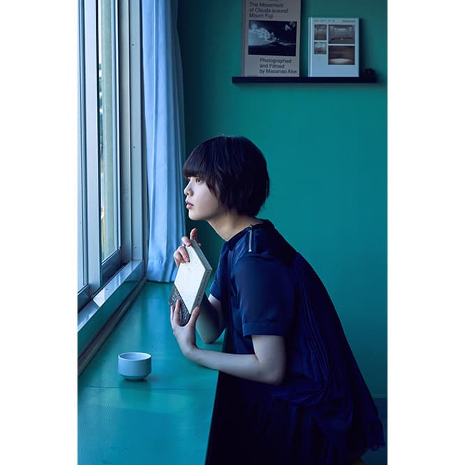 女木島の「島の中の小さなお店」プロジェクトの《カフェ・ドゥ・ラ・プラージュ》。　ヴェロニク・ジュマール作。
