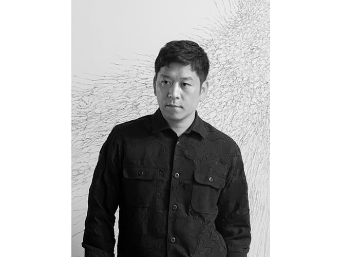 アドバイザーを務める彫刻家、名和晃平。photo : Nobutada OMOTE｜SANDWICH
