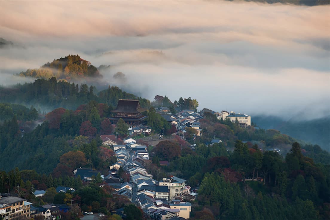 吉野の風景。　撮影：西岡潔　