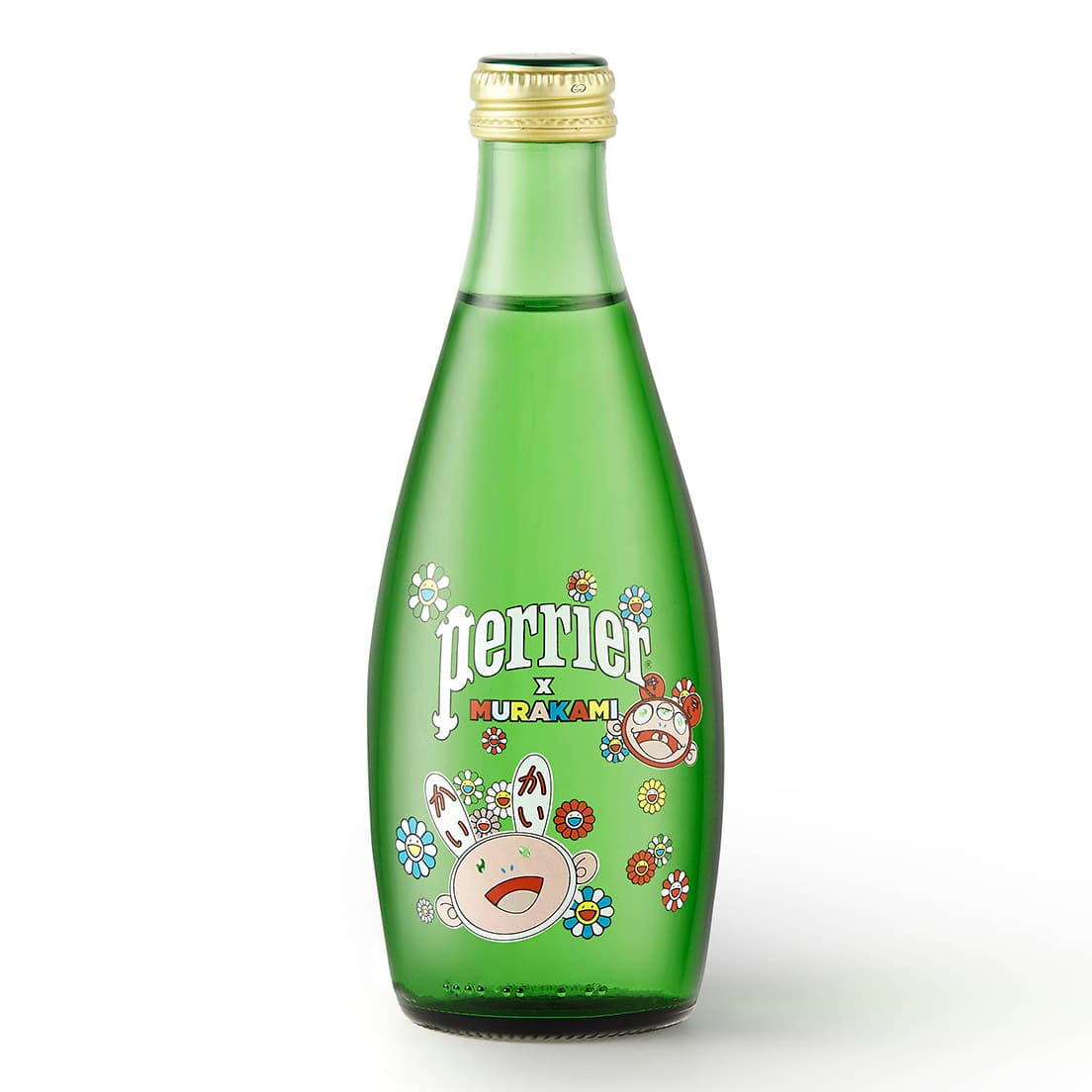 330ml限定デコボトルにはカイカイとキキも登場。500円。