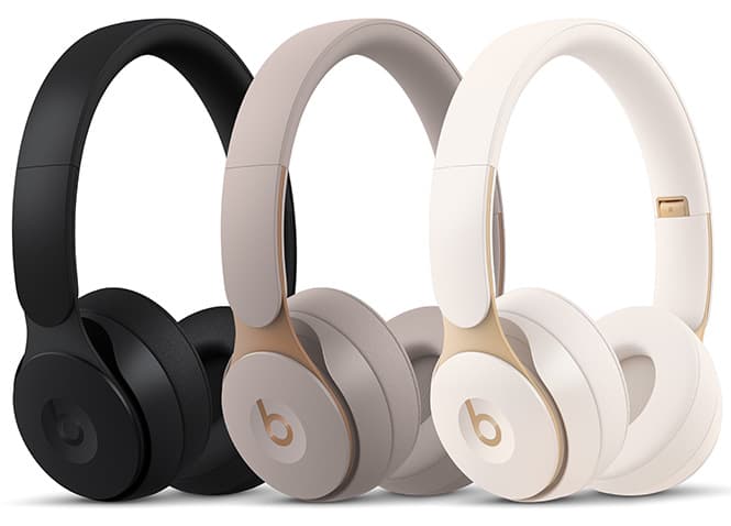《Beats Solo Pro Wireless ノイズキャンセリングヘッドフォン》29,800円。カラーはブラック、グレイ、アイボリー。