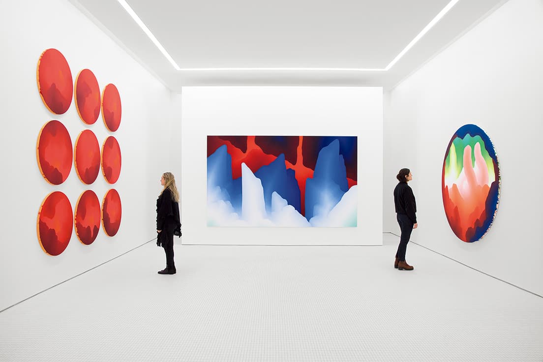 こけら落としのサム・フリードマン展。キュレーターはKAWS！