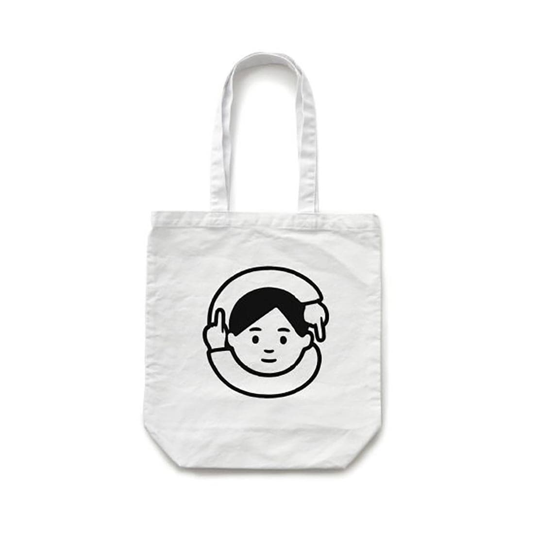 「RECYCLE BOY トートバッグ」2,750円。「THE TOKYO ART BOOK FAIR2017」を機に制作したトートバッグ。