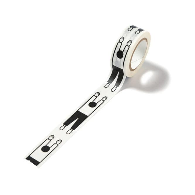 「GROWN（masking tape）」500円。2017年に〈ZUCCa〉との共同企画展示「まるくなる」を機に制作されたイラスト「GROWN」を用いたマスキングテープ。