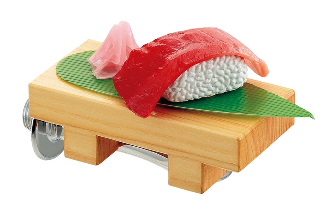 まぐろ蛇口って言うてるヤツ、誰や？
近畿大学経営学部ゼミとのコラボ商品。回転寿司のお茶蛇口に起用して欲し。28,000円。