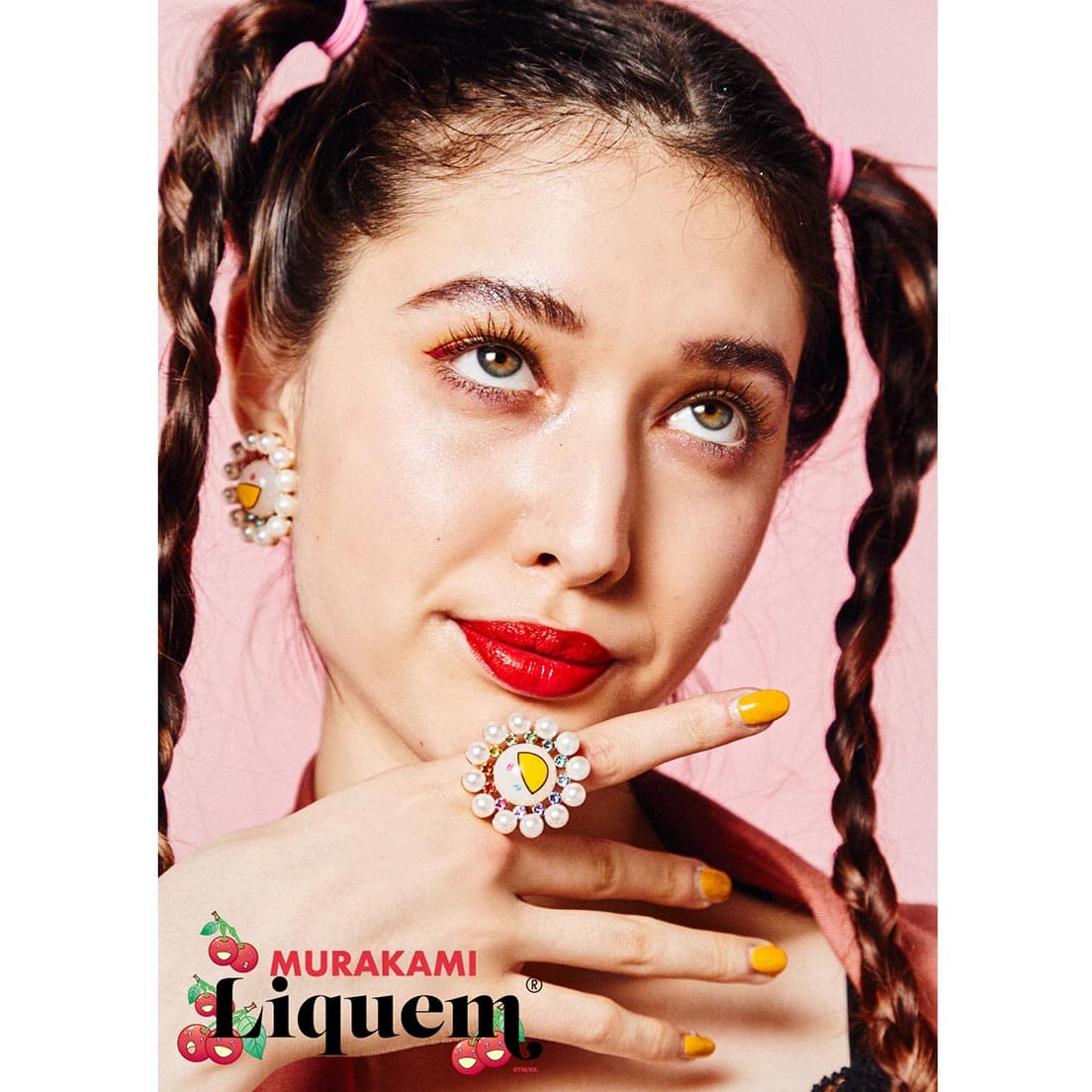 村上隆さまと〈Liquem〉のコラボレーションはポップでキッチュなガーリーさが魅力☆