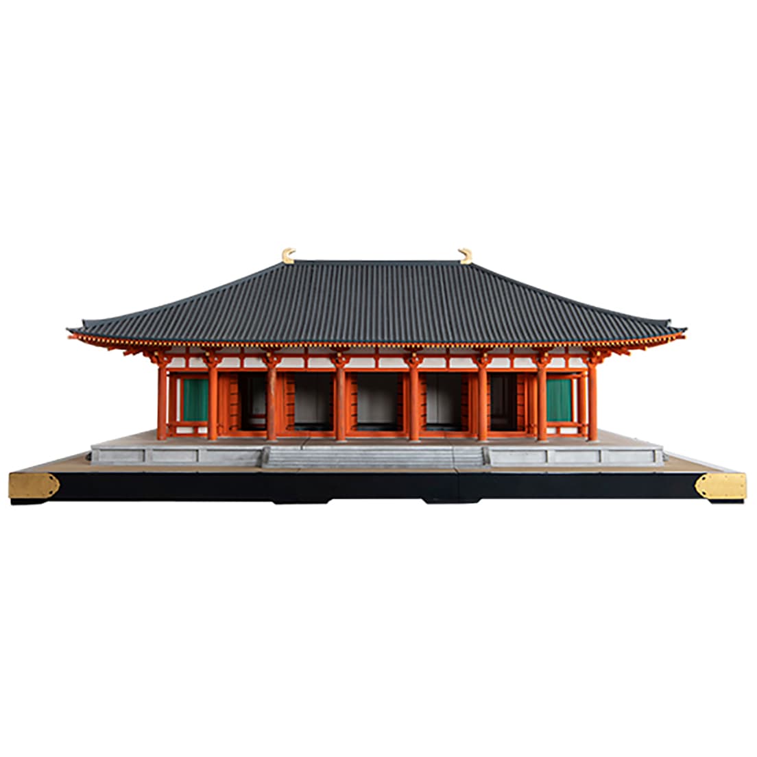 唐招提寺金堂1/10模型 1963年 東京国立博物館蔵 展示会場：東京国立博物館