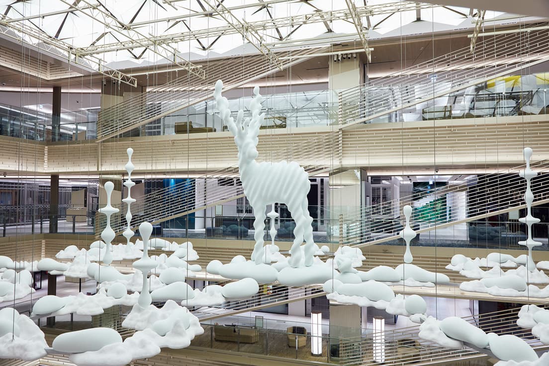 Metamorphosis Garden (2021) by Kohei Nawa
Metamorphosis Garden 2021 mixed media dimensions variable Installation view, “Kohei Nawa - Metamorphosis Garden“, Tokyo, Japan