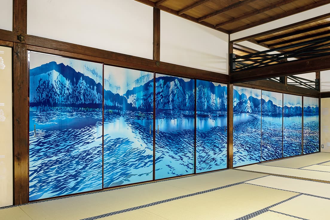 Kojoin Fusumae “Funade” (2014) by Mika Toba
