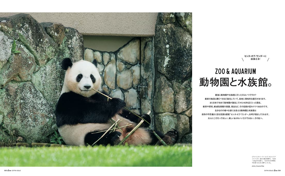Casa BRUTUS特別編集『動物園と水族館。』発売中！