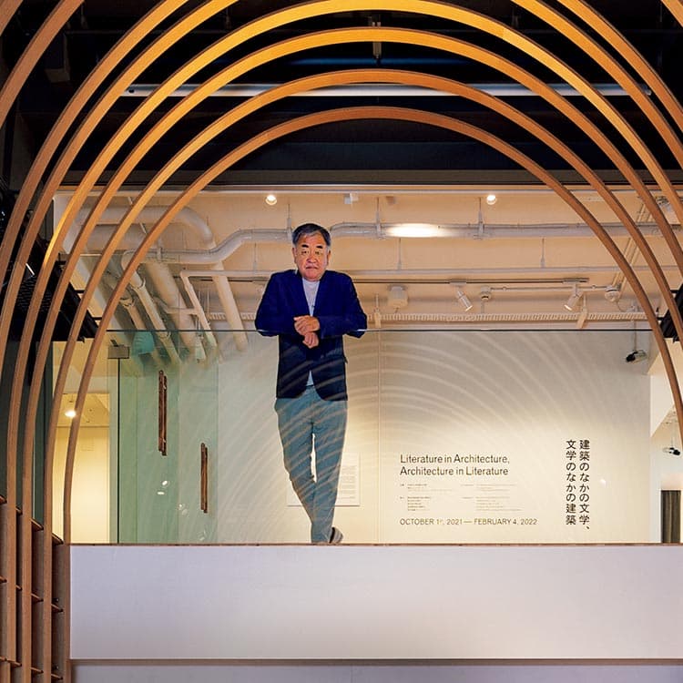 建築家、隈研吾。photo_GION
