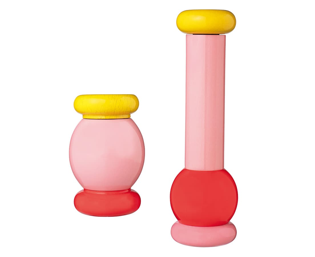 ソルト＆ペッパーグラインダー《トーテムドメスティシ》 右22,000円、左16,500円。