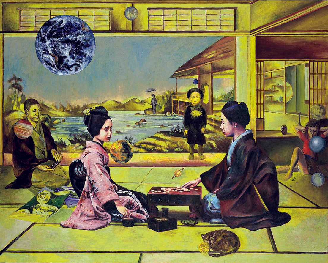 《想い出と現実の一致》1998年 富山県美術館