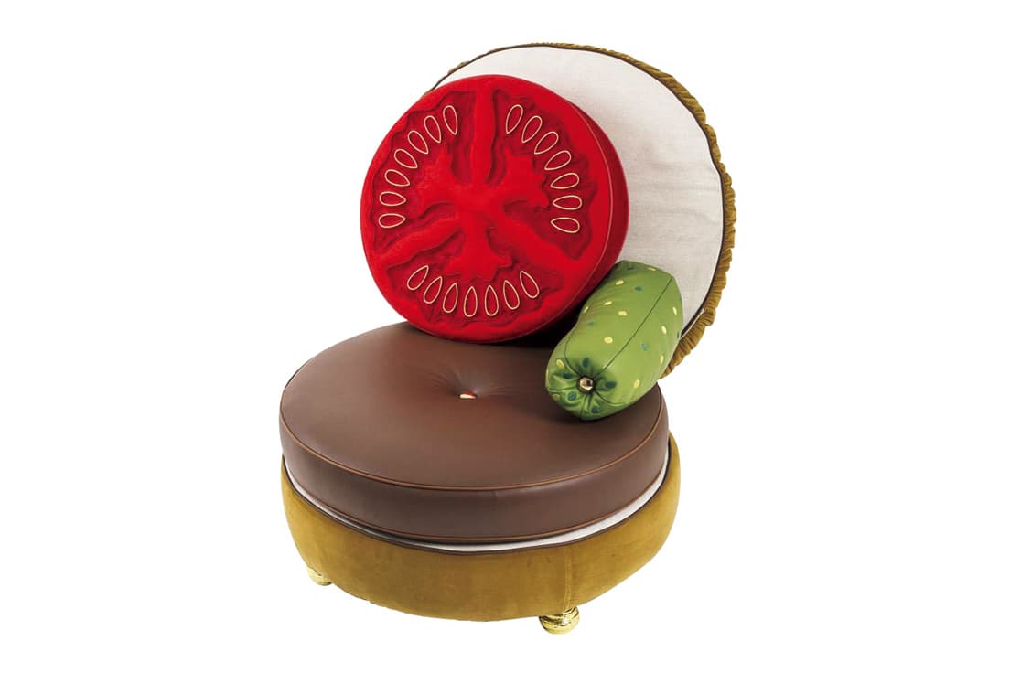 Hamburger Chair
《ハンバーガーチェア》700,000円。受注品（シボネ TEL 03 6712 5301）。