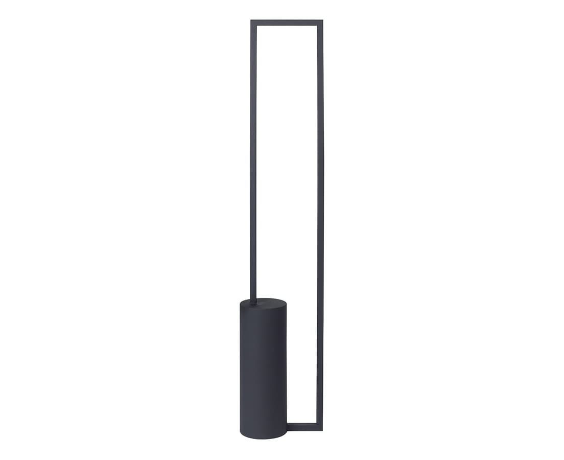 《シリンダーフロアランプ》W25×D14×H130cm 参考価格170,500円。