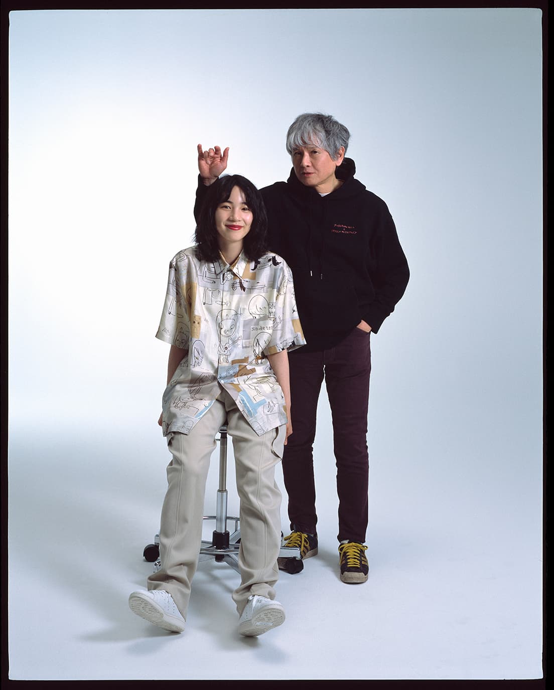 のんと奈良美智。