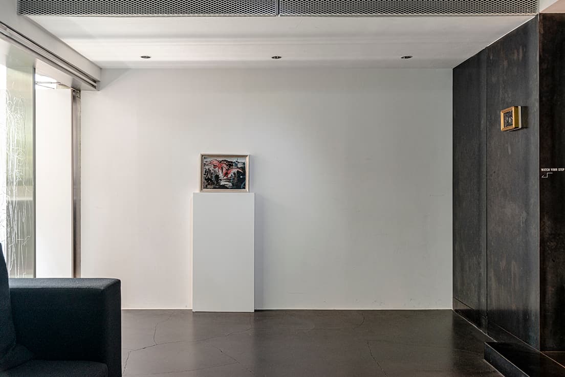 庄司朝美『百目の鳥によせて』展示風景。