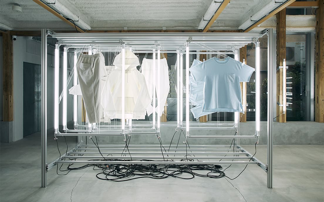 〈WORKSHOP™〉のインスタレーション『temporary/ structure / laboratory』。