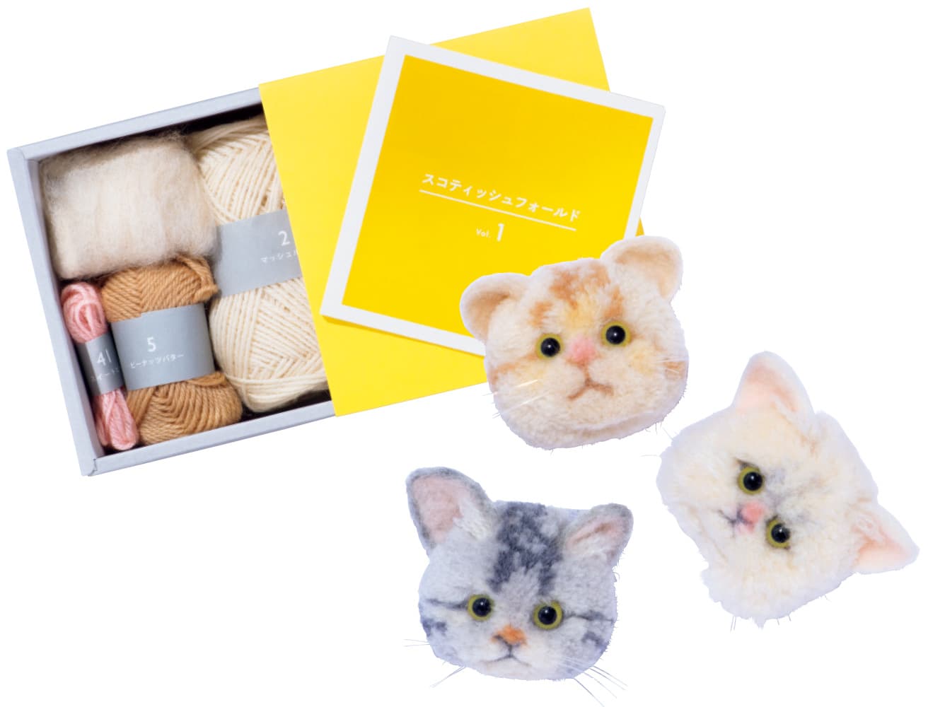 《trikotriキット》各1,650円。