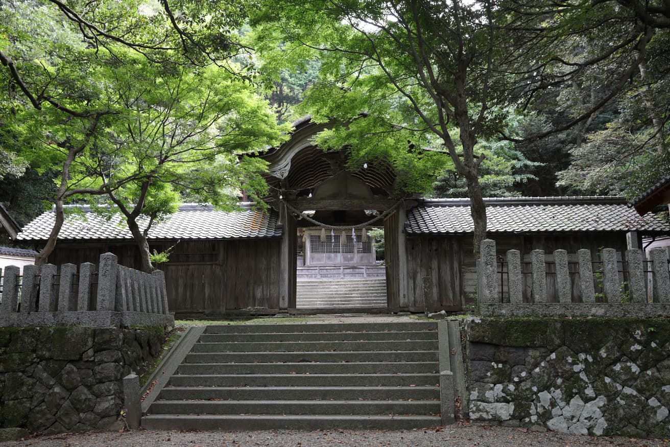 会場のひとつ〈竹野神社〉（たかのじんじゃ）。