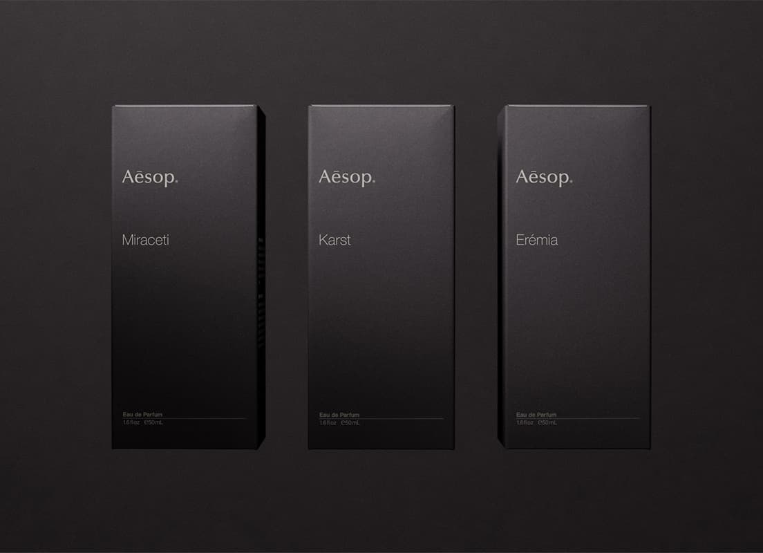 《ミラセッティ》《カースト》《エレミア》の3種。各50ml、各21,450円。