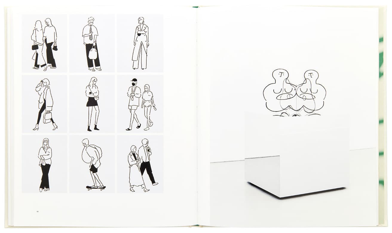 街の人々を描いた作品は、時代や今の空気を感じさせる。