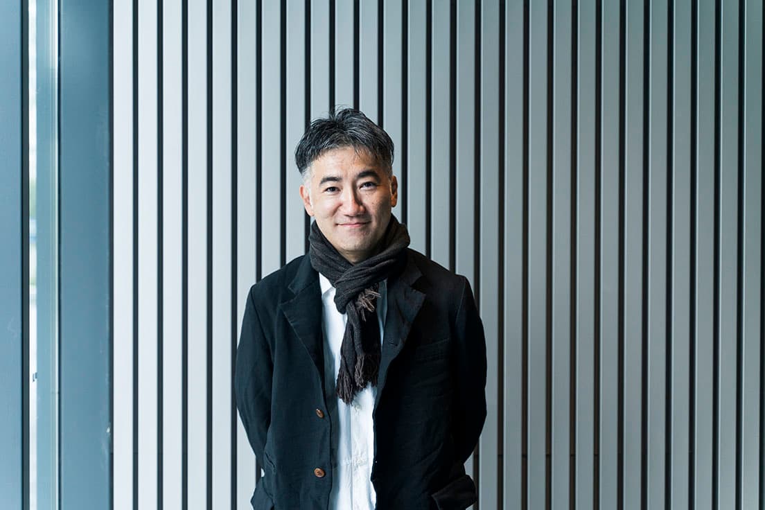 建築家の遠藤克彦。