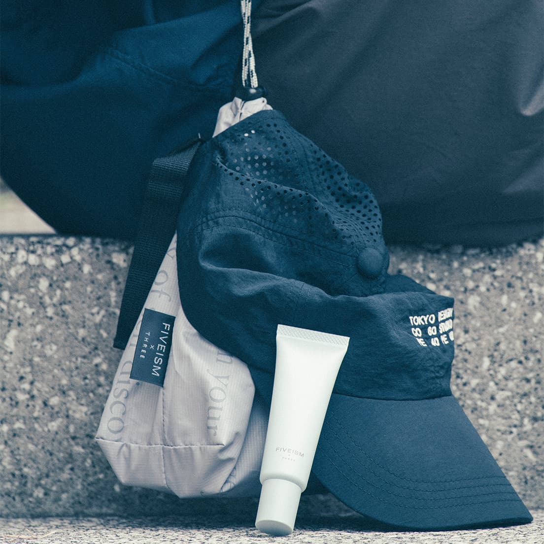 サマー UVセット curated by TDS New Balance / 10,450円。数量限定。
