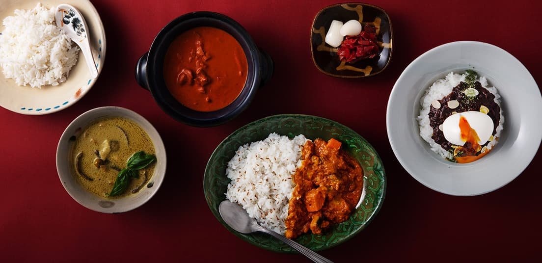 家カレーをさらにおいしく！ 真夏のカレー皿10選。