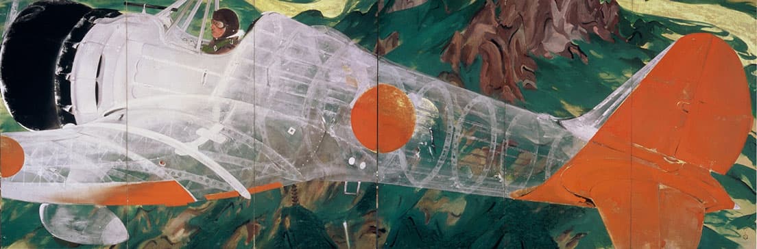 川端龍子《香炉峰》1939年、大田区立龍子記念館