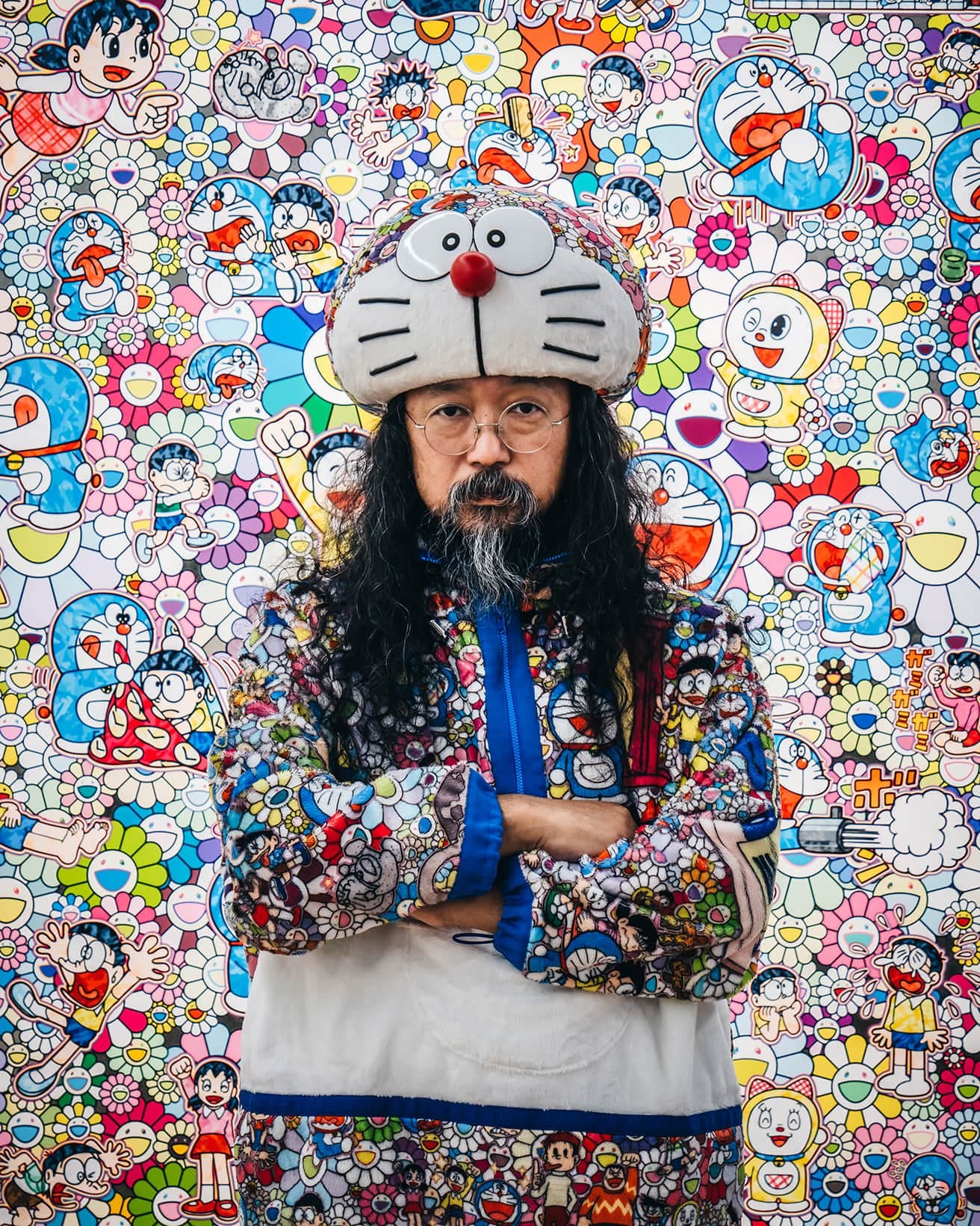 村上隆　Photo by RK (IG:@rkrkrk) ©Takashi Murakami/Kaikai Kiki Co., Ltd. All Rights Reserved. ©Fujiko-Pro