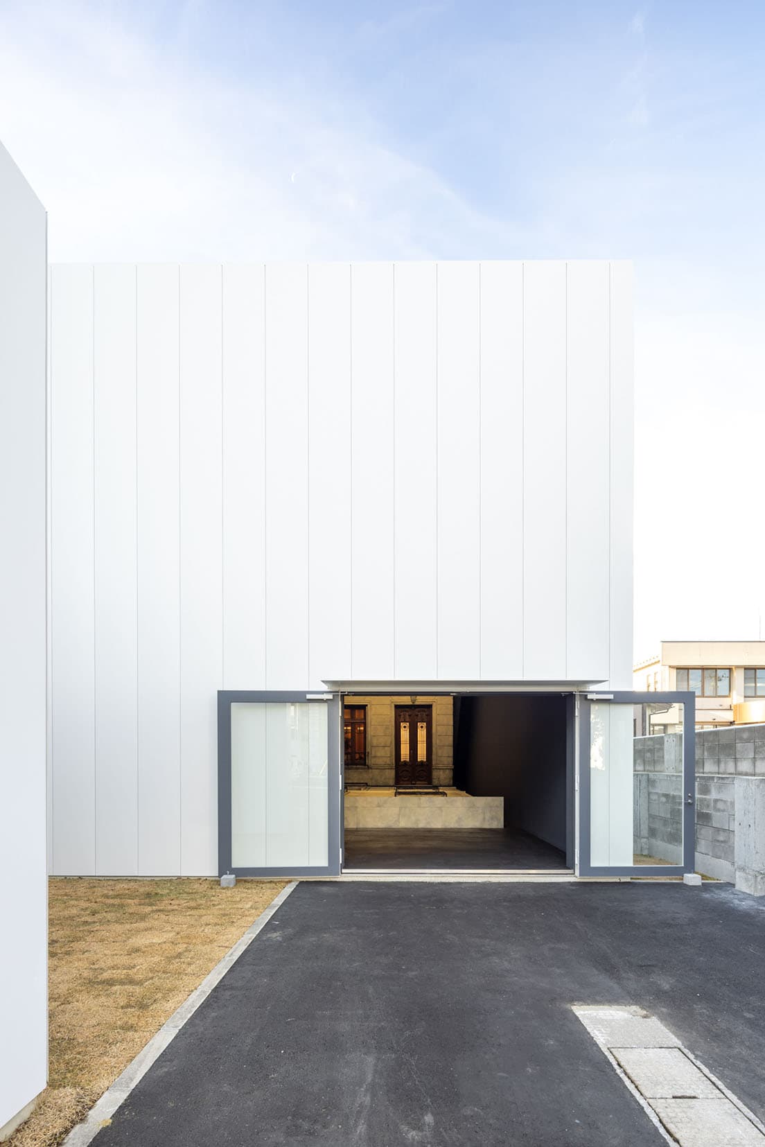 レアンドロ・エルリッヒ作品展示室、外観。　撮影：小山田邦哉。


