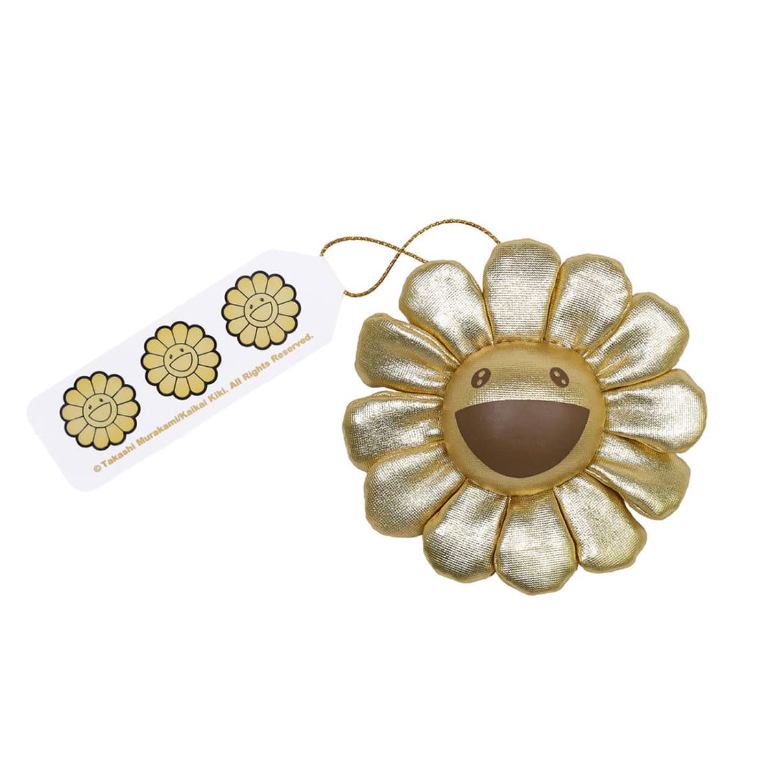 《Flower Key Chain /Gold》2,500円（Tonari no Zingaro TEL 03 5318 4150）。
