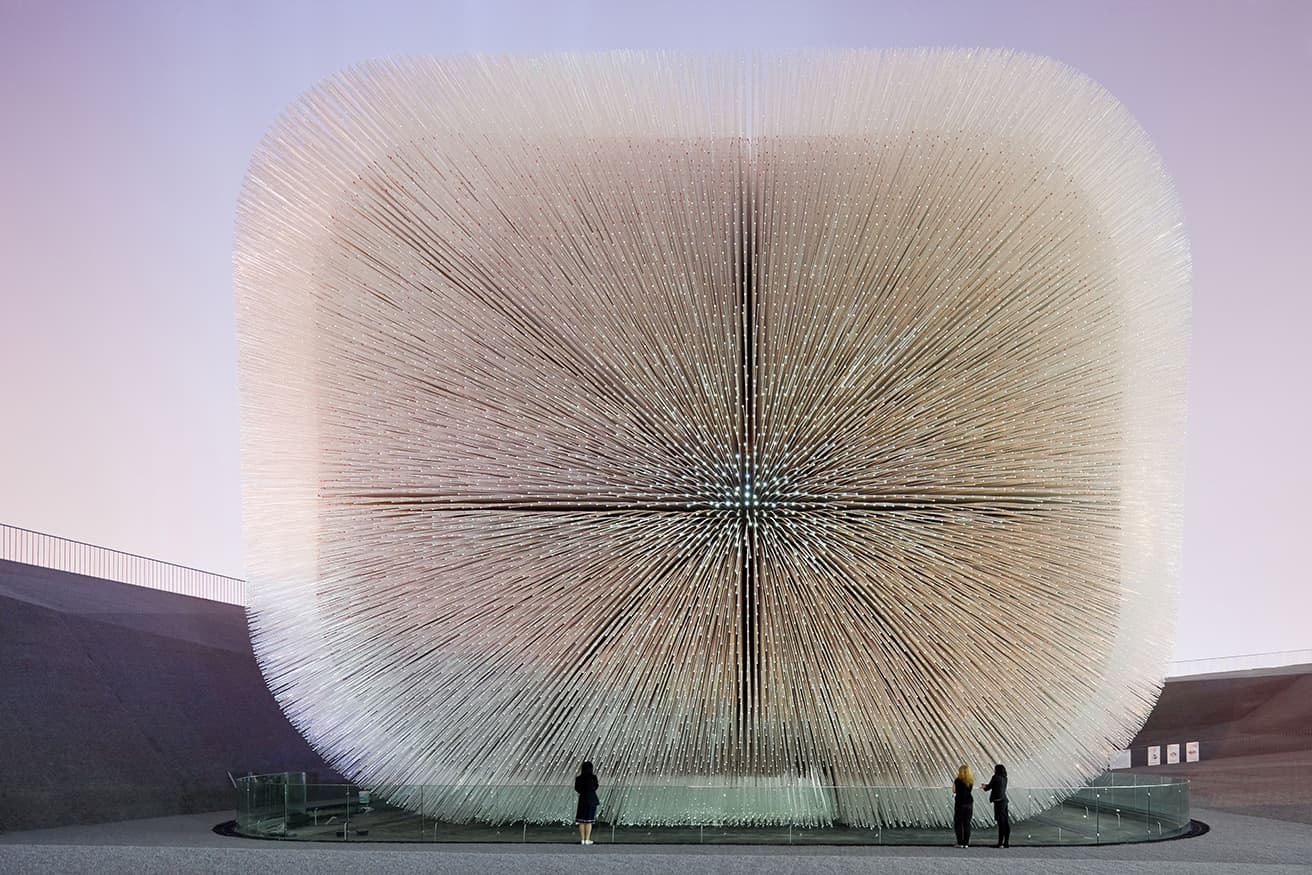 ヘザウィック・スタジオ《上海万博英国館》（2010年）。photo_ Iwan Baan