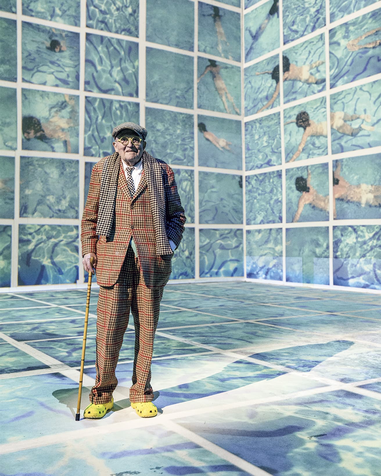 新しいことへ挑戦を続けるホックニーは85歳。