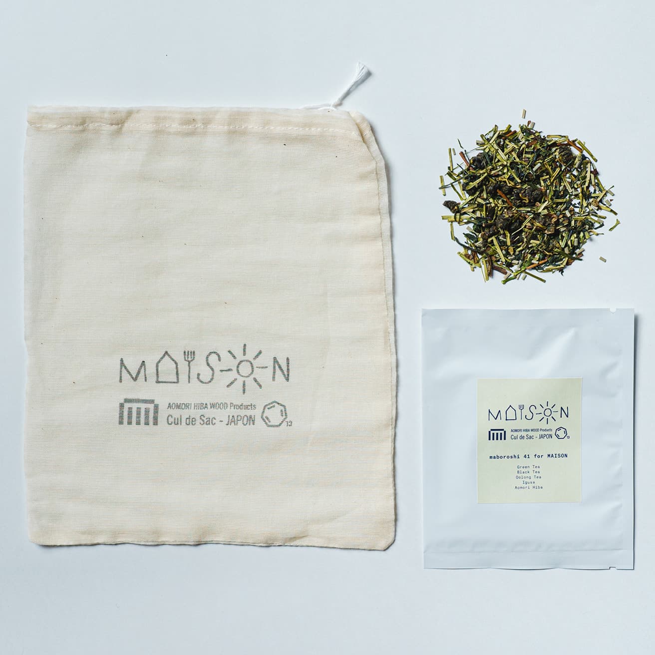  《maboroshi41 for MAISON》は〈レストラン メゾン〉のエントランスフロアでも使用。