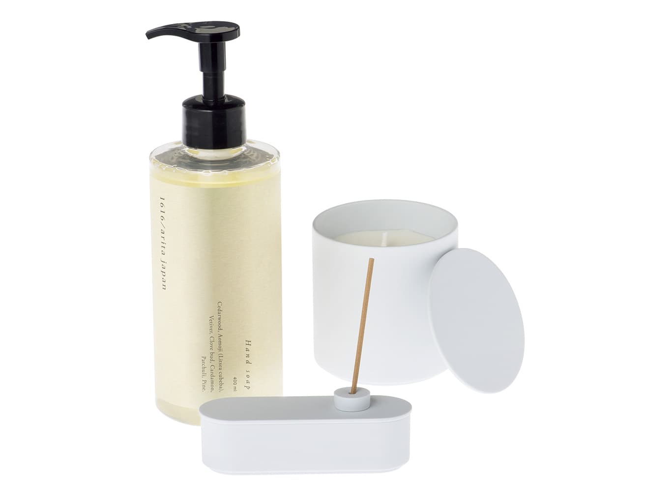 《Scent by TY “Standard”》Incense 5,500円など。